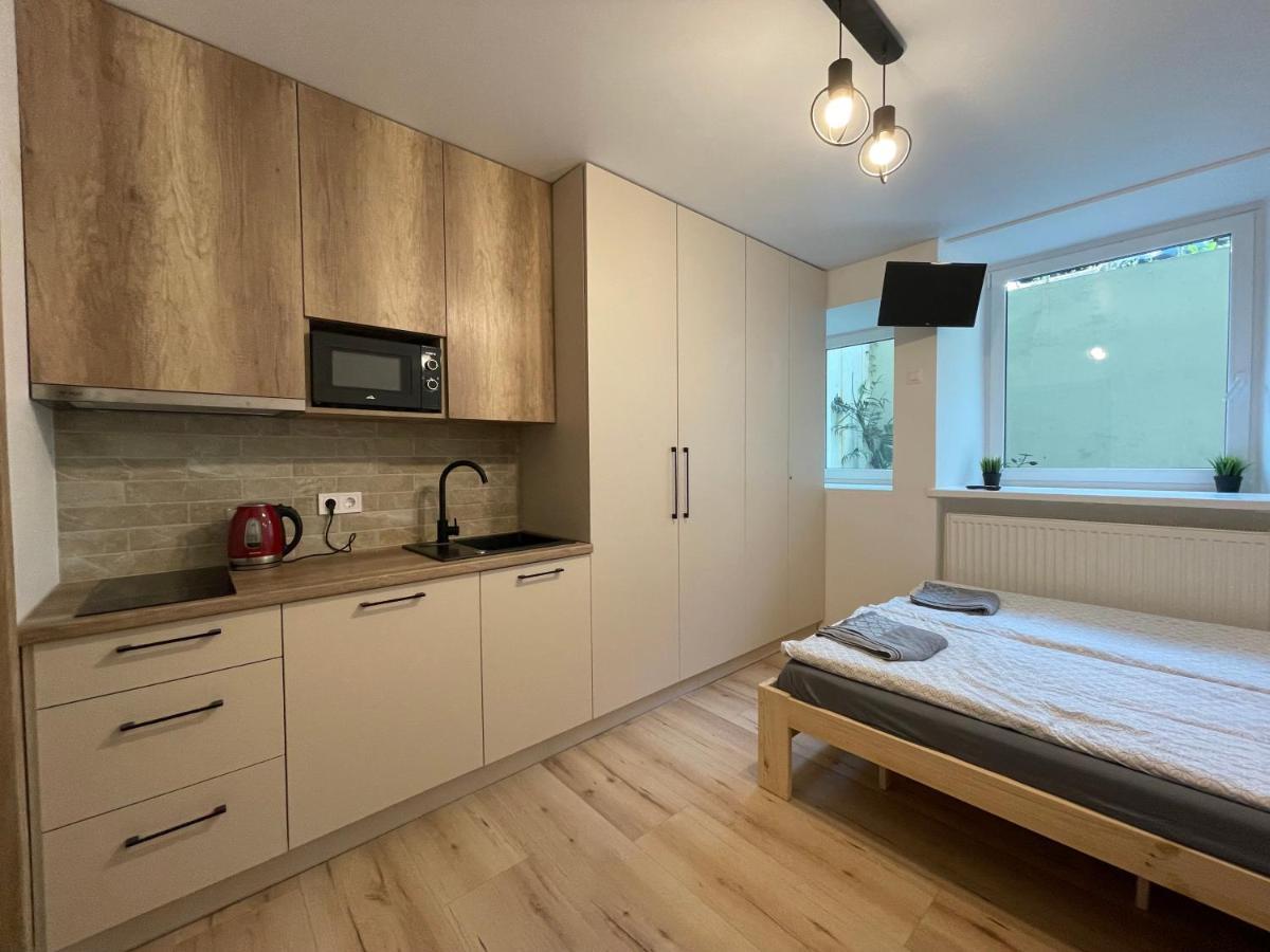 Modern Guest House In City Center I Room 3 维尔纽斯 外观 照片